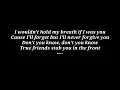 Download Lagu Bring Me The Horizon - True Friends ( Lyrics )