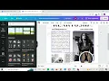 How to create a news article in Canva