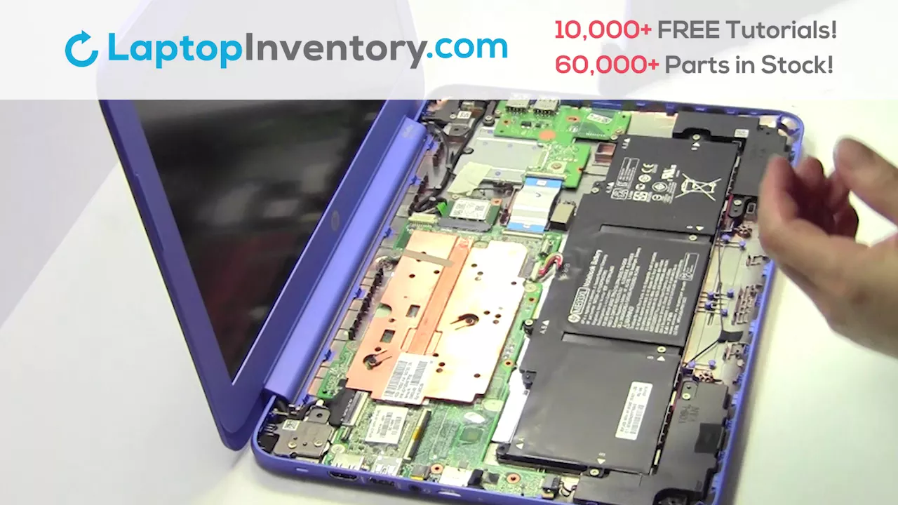 HP Stream 11 Laptop Screen Replacement Procedure. 