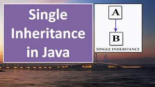 Single Inheritance in JAVA