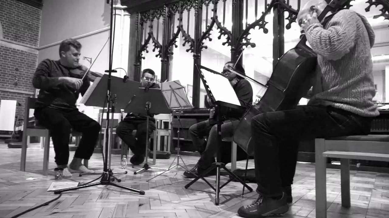 Peter Dickinson - 1st Quartet (outtake-3rd movement)  Kreutzer Quartet