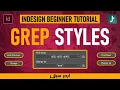 Learn InDesign GREP Styles in Urdu