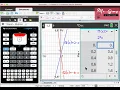 Nspire Tutorial Finding values with the table view