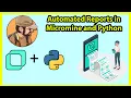 Generate automated Report Documents with Micromine and Python