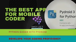 How to run Python on Android Phones - Python for Phone EASY Pydroid App Python Tutorial