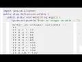 Multiplication Table In Java
