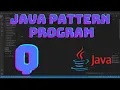 Q print in star pattern Star Pattern program Java Alphabet Print Q print in star pattern