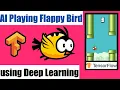 AI Playing a Flappy Bird game using Deep learning Full Tutorial