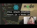 React Node Starter For Full Stack Development