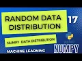 Numpy Random Data Distribution random data distribution in numpy numpy library