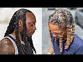 8 Loc Styles For Men Rope Twists x Barrel Rolls x Fishtail Braids