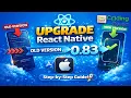 How Upgrade React-Native App Version