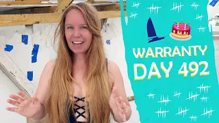 Catamaran WARRANTY Update Day 492 + Kindness of Cruising Friends