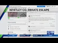 Whitley Co inmate escape