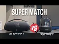 JBL Boombox 3 vs Harman Kardon Aura Studio 3 crazy sound battle
