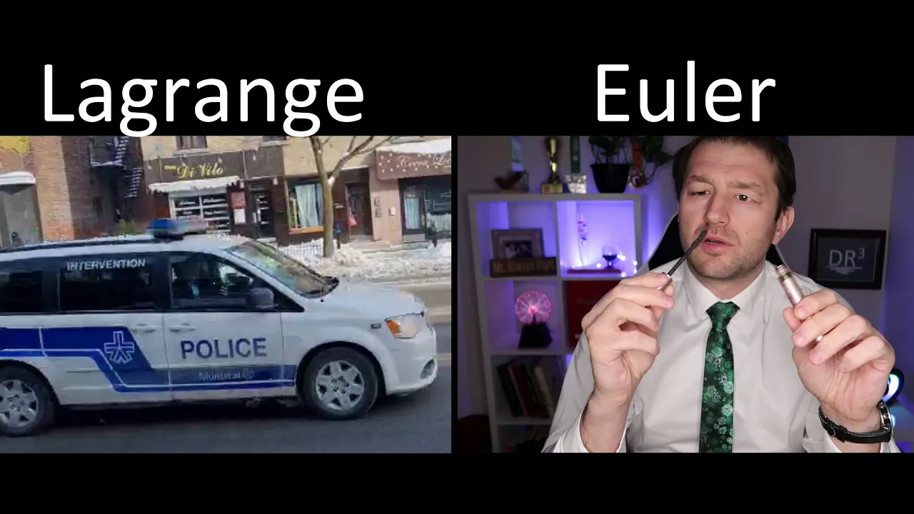 Lagrangian and Eulerian Flow Descriptions | Material Derivative