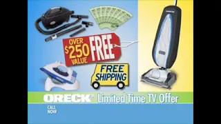 Oreck XL Platinum Infomercial