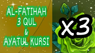 Download Al-Fatihah 3 Qul \u0026 Ayatul Kursi x3🌹 Al-Fatihah Al-Ikhlas Al-Falaq An-Nas🌹Mishary Rashid Alafasy MP3