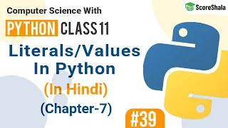 In Python in Hindi Chapter 7 Class 11 Computer Science with Python