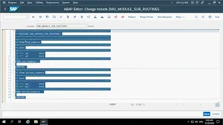 25 Modularization Techniques in SAP ABAP Part 2