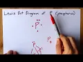 How to Draw the Lewis Dot Diagram of P Phosphorus