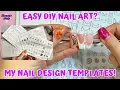 My Nail Practice Templates - Easy Nail Art