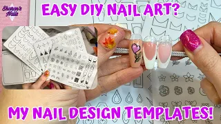 My Nail Practice Templates - Easy Nail Art