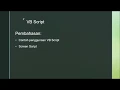 Indusoft Web Studio - Tutorial VB Script