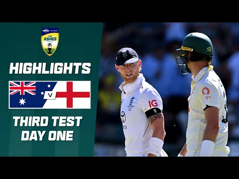 Video Thumbnail: Australia v England 2025-26 | Third #Ashes Test | Day One