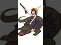 Drawing a Witch from Florida