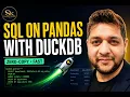 Run Blazing-Fast SQL Directly on Pandas DataFrames with DuckDB Zero-Copy Datacode With Sharad