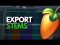 How to Export Stems from FL Studio
