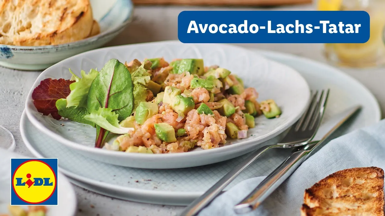 
          
          
          
            
            Schnelles Avocado-Lachs-Tatar Rezept | 7 Zutaten | Lidl Kochen
          
        . 