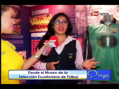 Desde el museo de la selección ecuatoriana de fútbol