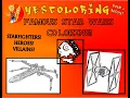 YESCOLORING FAMOUS STAR WARS COLORING PAGES FREE