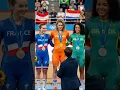 Lagu 🚴🏻‍♀️🏅The Most Beautiful Cyclists | Netherlands🇳🇱 Brazil🇧🇷  France🇫🇷 | Medalist Award Ceremony!