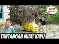 Lagu CHALLENGE MUATAN TRUK DIMAS!! MUATAN KAYU SEGAYOR INI.. 🤣🤣