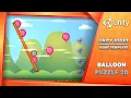 Unity Tutorial Free Balloon Puzzle 2D Game Template Overview