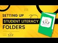 Setting up student folders for Reading Rev program