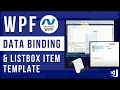 WPF Data Binding and ListBox Item Template