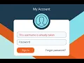 JavaScript Username Generator Demo for text and number inputs