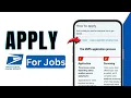 How to Apply for USPS Jobs USPS Careers Application Guide 2026