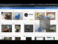 Finding and Downloaded Models from Thingiverse