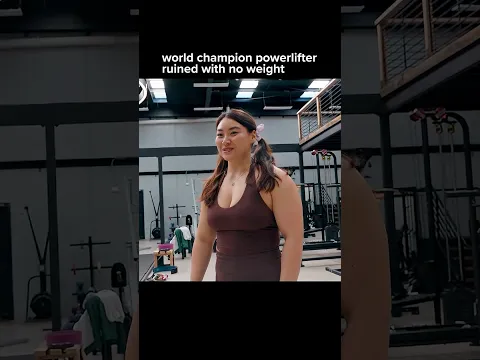 She wasn't ready for this exercise 😅