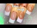 The French Manicure for Beginners Acrylic Nail Tutorial