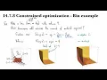 14 7 8 Constrained optimization - Bin example