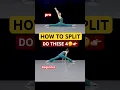 Rock That Split 4 Front Split Exercises You Need