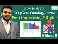 How to draw GO Gene ontology terms bar graphs using SR plot