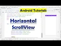 Create an application for demonstration of Horizontal Scroll view in android Aparna Jagtap