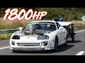 1800HP Supra 1000 Mile Road Trip - Fastest Import to Ever Complete Drag Week